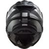 LS2 MX701 EXPLORER HPFC ATLANTIS adventure helma matná-šedá-titan vel.XL